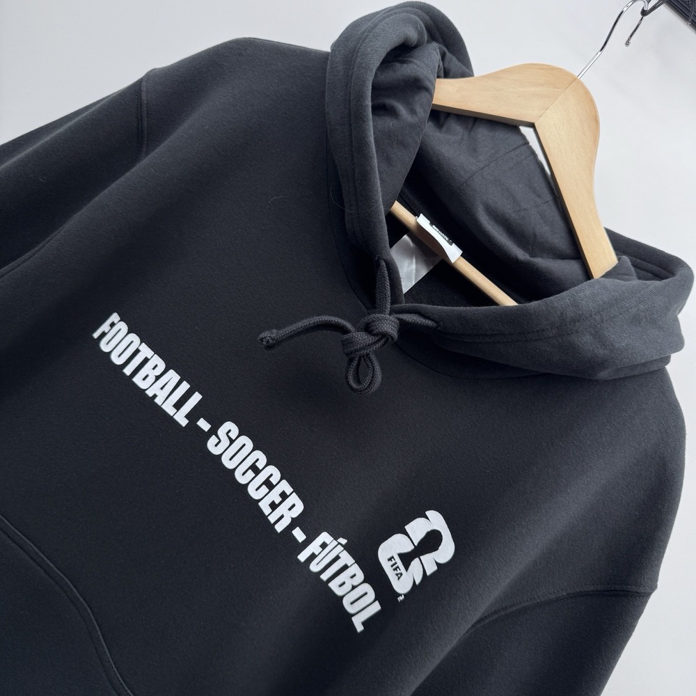 FIFA World Cup 2026 Hoodie Mens XXL Black Outerstuff Official Host Cities Soccer